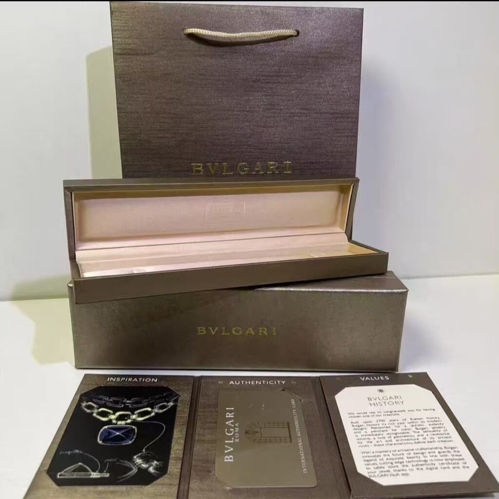 bvlgari long bracelet box