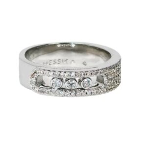 14K/18K Genuine Gold Messika Move Noa Pave Ring Diamond Flexible